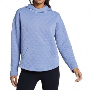 Eddie Bauer Women's Sky Blue Quilted Hoodie
